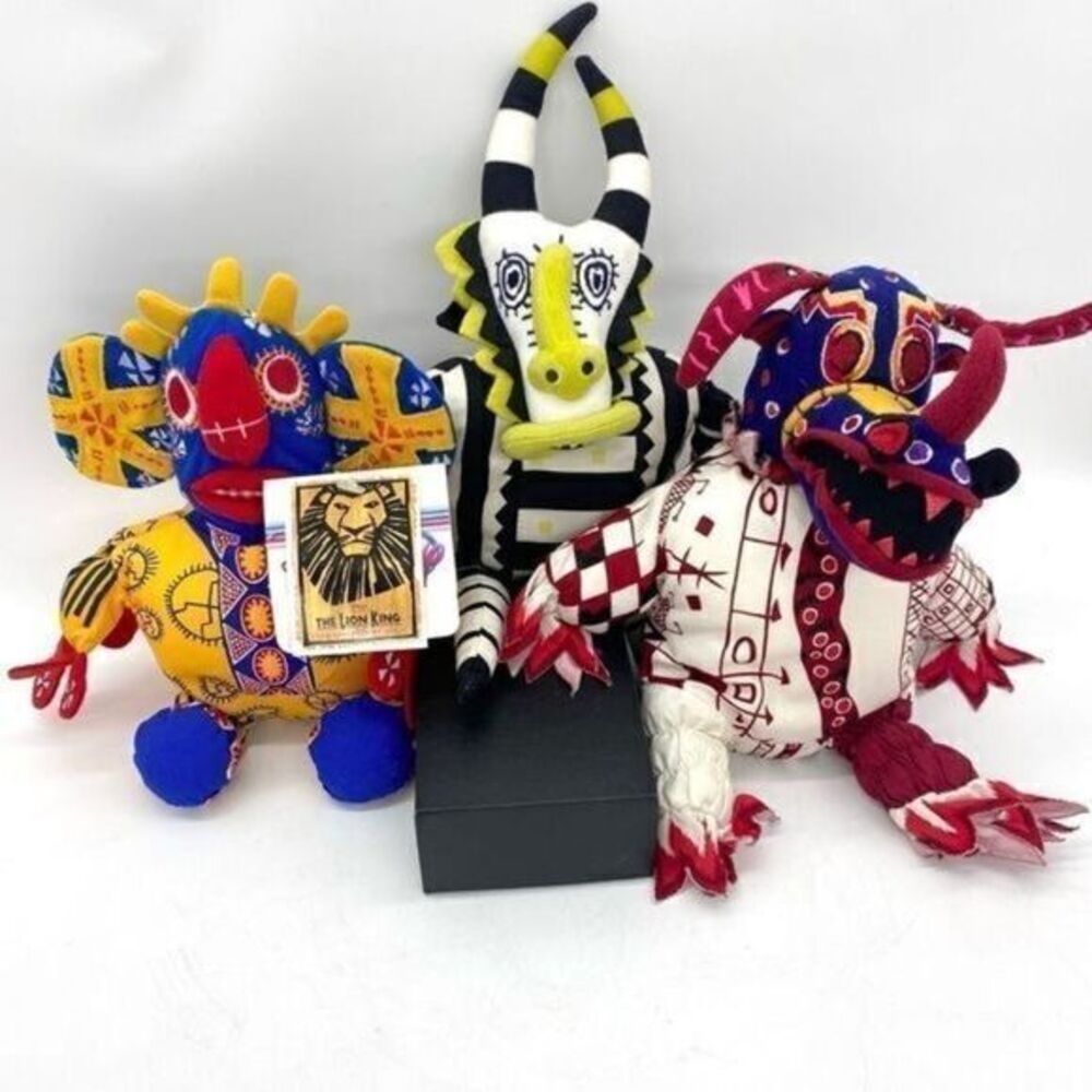 Disney The Lion King Musical Tricksters Plush Dolls